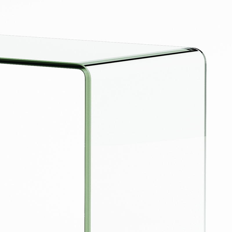 Table console en verre trempé trempé 12 mm