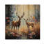 «Kanyiah Animal Deer Harmony In Forest I» sur bois-63989278