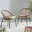 Chaise Edgar (ensemble de 2)