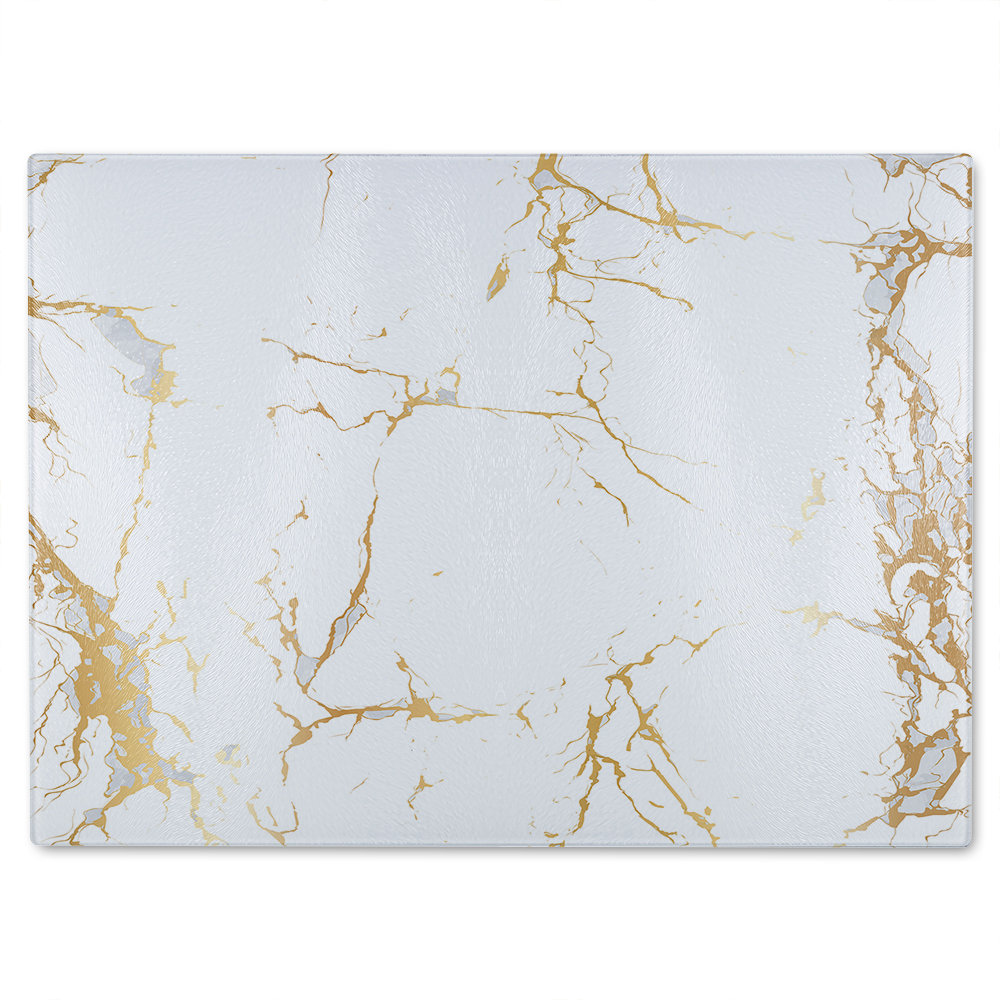 Marble Glass Chopping Board