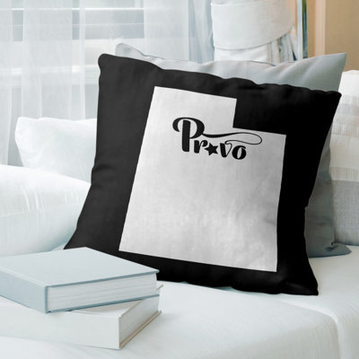 Chenille Reversible Throw Pillow