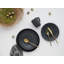 Waves Stoneware Dinnerware Set 16 Piece - Service for 4