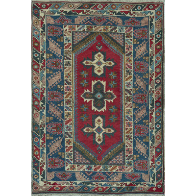 Turkish One-of-a-Kind 4'9" x 8' Area Rug