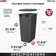 Rev-A-Shelf Polymer Replacement Waste/Trash Container for Rev-A-Shelf Pull Outs