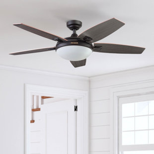 Ensemble de ventilateur de plafond 48 po avec télécommande Carmel