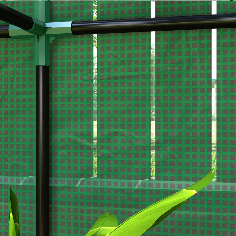 3 Ft W x 1.5 Ft D Mini Greenhouse, White