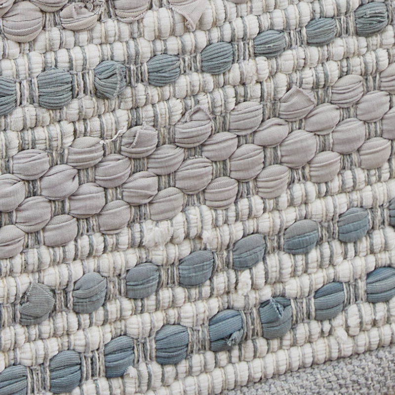 Farmhouse Holiday Chindi Table Runner, 36" L x 13" W, Gray