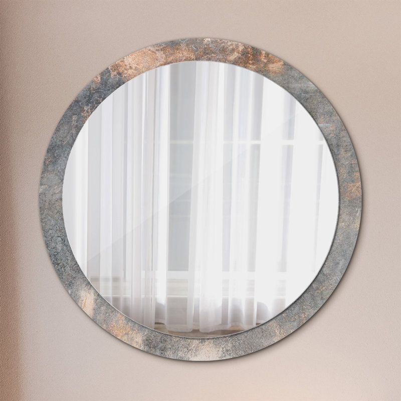 Huldar Glass Flat Wall Mirror