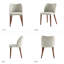 Chaise de salle à manger ergonomique Kanalu-98582703