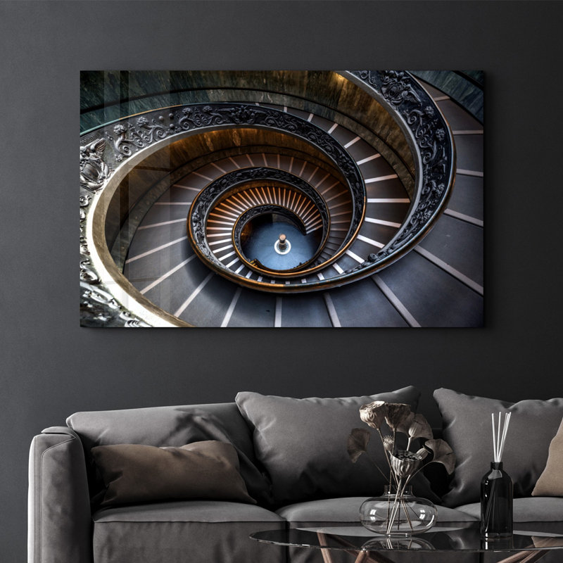 Elegant Tempered Glass Wall Art Painting, 13.8 x 21.7 inches | 100% Tempered Glass, Thickness: 0.16 inches | UV Printed for Vibrant Colors | Perfect for Home Decor, Living Room, & Office Spaces