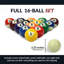 Ensemble de jeu de billard avec billard
