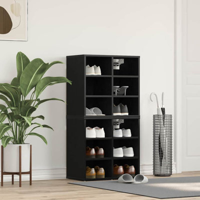 12 - Pair Shoe Storage Cabinet
