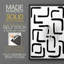 Shuffle III - reproduction encadrée de qualité supérieure - prête à être accrochée - aucun clou requis - aucun clou requis-1974968394-1974968396