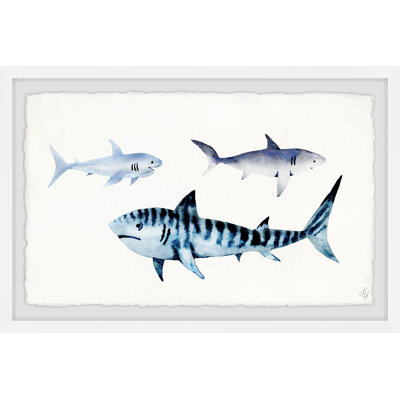 Cristopher The Sharks II - Painting
