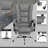 Massage Office Chair With Heat, Footrest-61477174