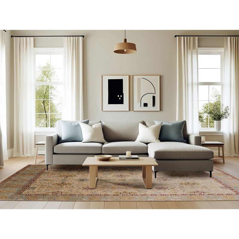 Tapis brun Thialvi, Rectangle 6 pi x 9 pi