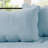 6 Piece Reversible Scalloped Edge Daybed Cover Set Blue Daybed