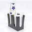 Distributeur de gobelets en papier jetables FixtureDisplays® pour bar à café, présentoir de comptoir pour gobelets et couvercles, idéal pour cafés, bureaux et maisons, 2 compartiments 1CE18B9A45D642688462462392D290C4