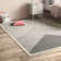 Modern Mountain Striped Area Rug