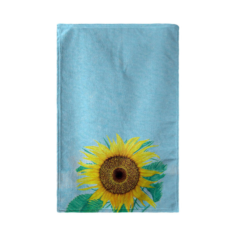 Serviette de thé tournesol