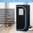 Full Body Spa - 360 Steam Nozzles 14.25 Inch Carton Height Black Binding For Home Use Detoxify & Rejuvenate 12.5 Width