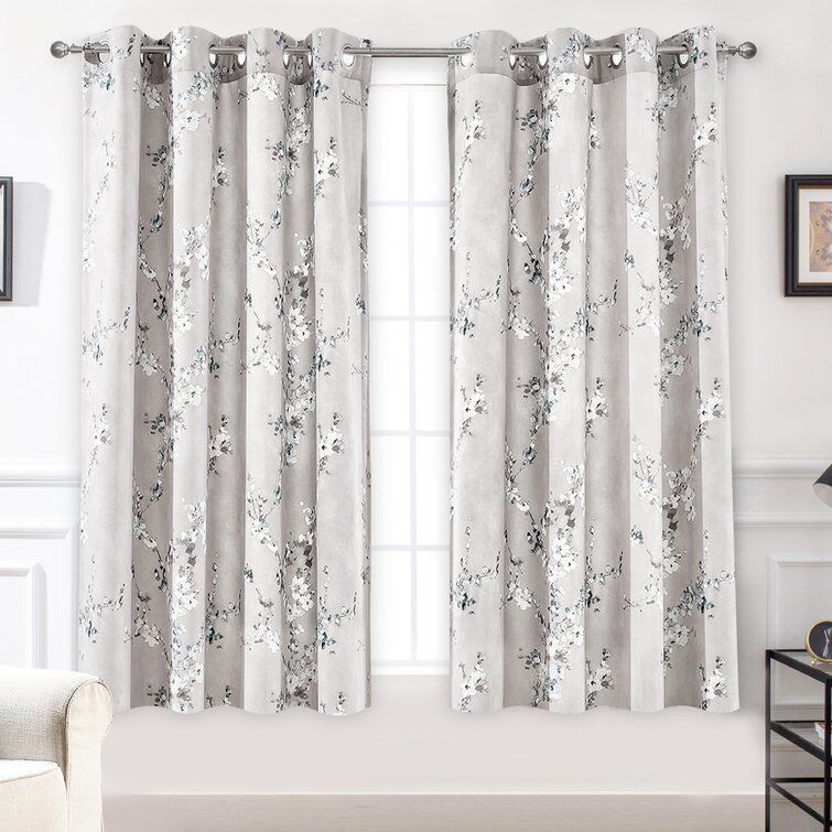 Floral Blackout Curtains You'll Love - Wayfair Canada