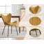 49cm H Upholstered Metal Accent-851538637