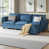 Tissu bleu est en rupture de stock