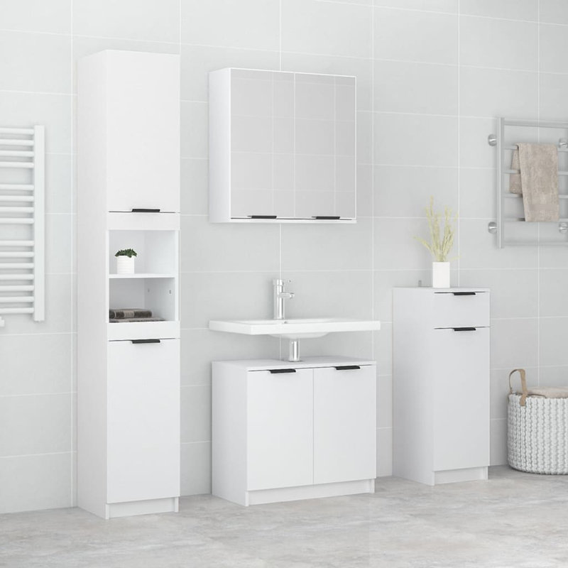 Heylin Bathroom Cabinet, White