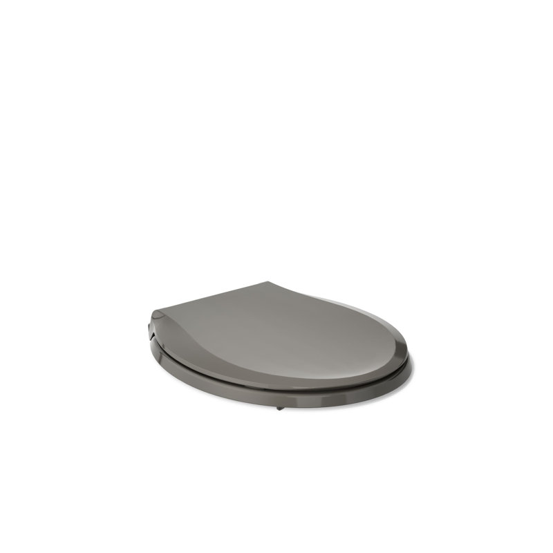 Cachet® Quiet-close™ Round-front Toilet Seat, Cashmere, Ready Latch