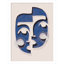 «The Blue Mask» par Treechild - impression d'un seul cadre-1819794895-1819794890