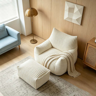 Sofa Chair with Ottoman