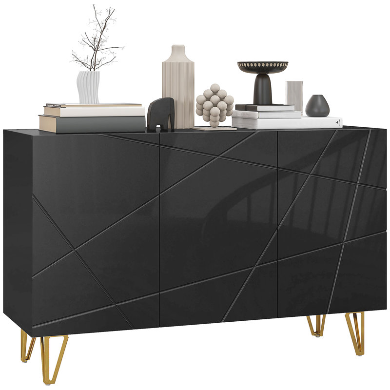 Rech 120cm Sideboard, Black