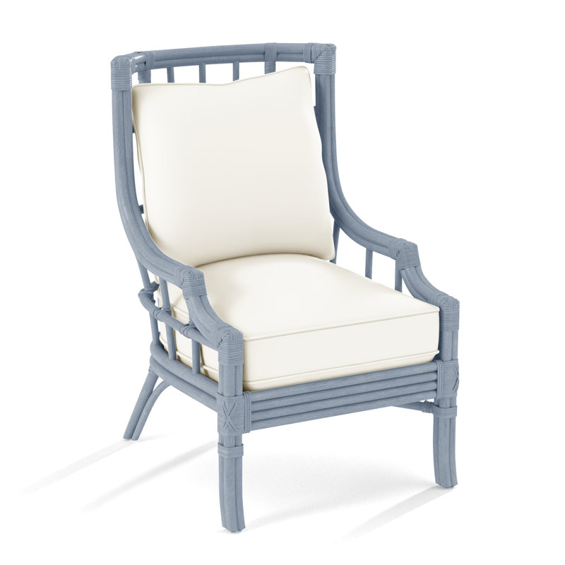 Fauteuil large 28,5 po Seville, Ivoire Elite; 0321-91, Verre d'eau
