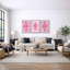 Reproduction de giclée sur toile rose-126030602-126030604
