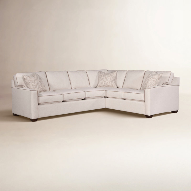 Frye Sectional, Java, Stone Crypton Performance; 0884-83, Left Hand Facing