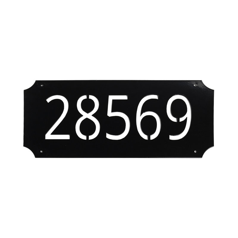 Front Plate Only Princeton One Line Wall Mount, Black