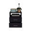 Table de chevet, deux tiroirs, tablette ouverte, table de chevet-97765348