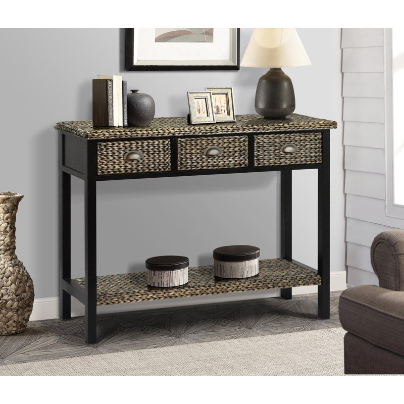 Northside 42'' Console Table, Silver Grey Patina