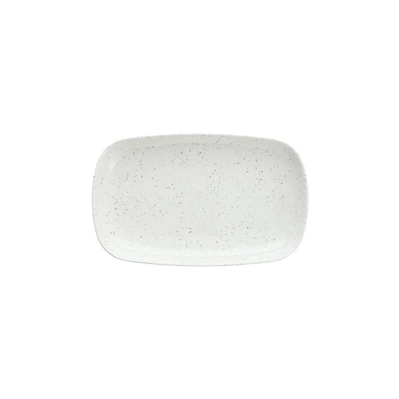 Fortessa Maskell Coupe Melamine Platter, White