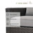 Melbourne Wicker 4 - Person Patio Conversation Set with Cushions