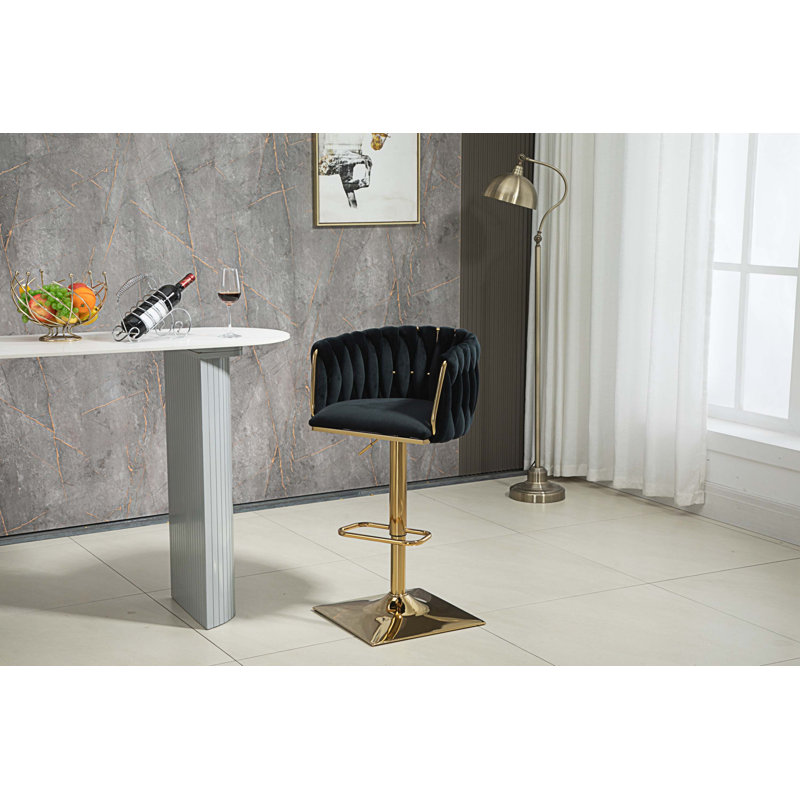 Tabouret Gravois, Noir