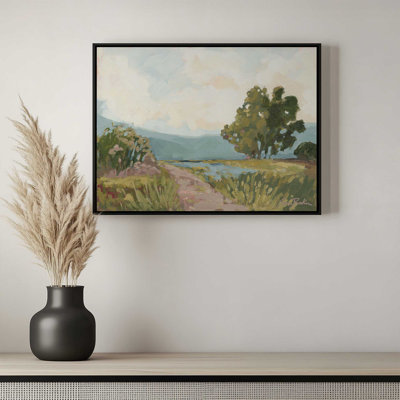 Around That Bend by Sara Baker Art Print