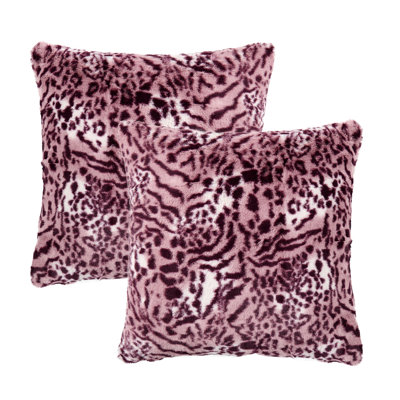 Animal Print Square Cushion Cover