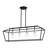 Veasey 4 - Light Steel Dimmable Kitchen Island Square / Rectangle Chandelier-574135770