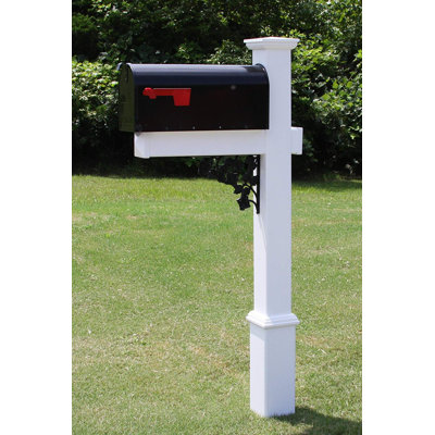 Post Mounted Mailbox