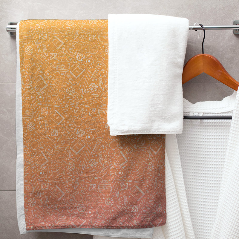 Katelyn Elizabeth Bath Towel, Sunset Ombre