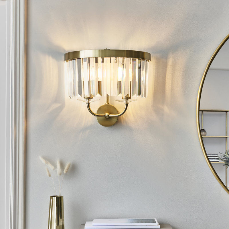 Bothell Abishai 2-Light Wall Sconce, Brass