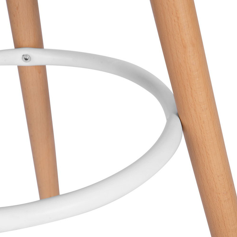 Tabouret de bureau, Blanc