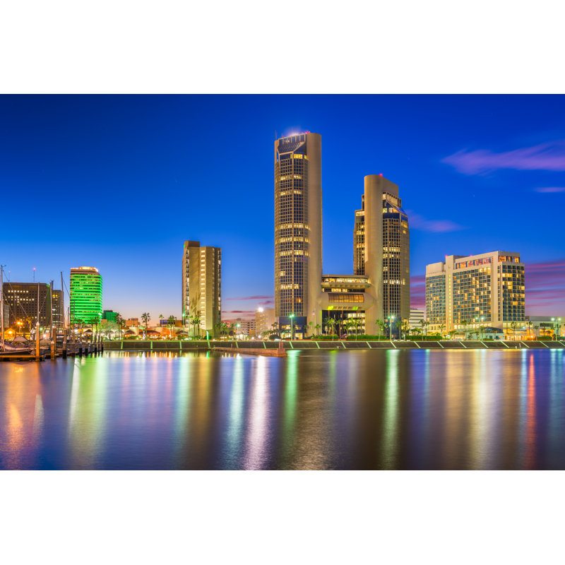 Marciann USA Skyline by Sean Pavone - Wrapped Canvas Print, 30cm H x 46cm W x 3.8cm D